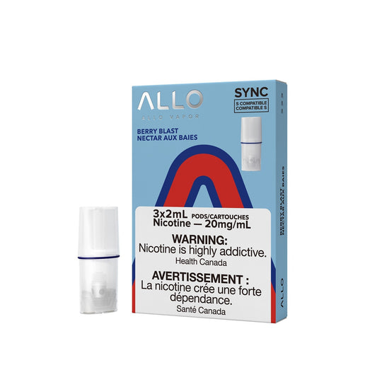 Allo Sync Berry Blast 20mg Pods (Provincial)
