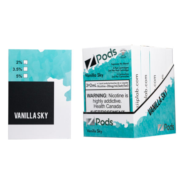 Zpods Vanilla Sky 20mg