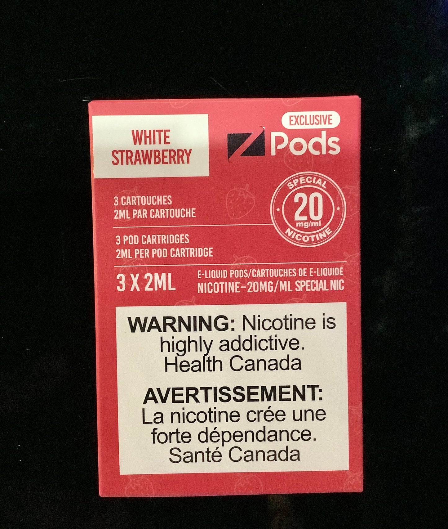 Zpods White Strawberry 20mg (Provincial)