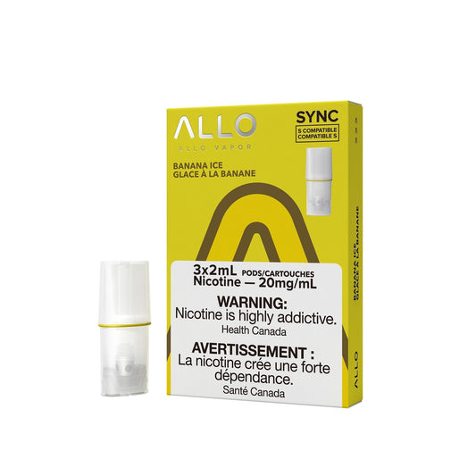 Allo Sync Banana Ice 20mg Pods (Provincial)